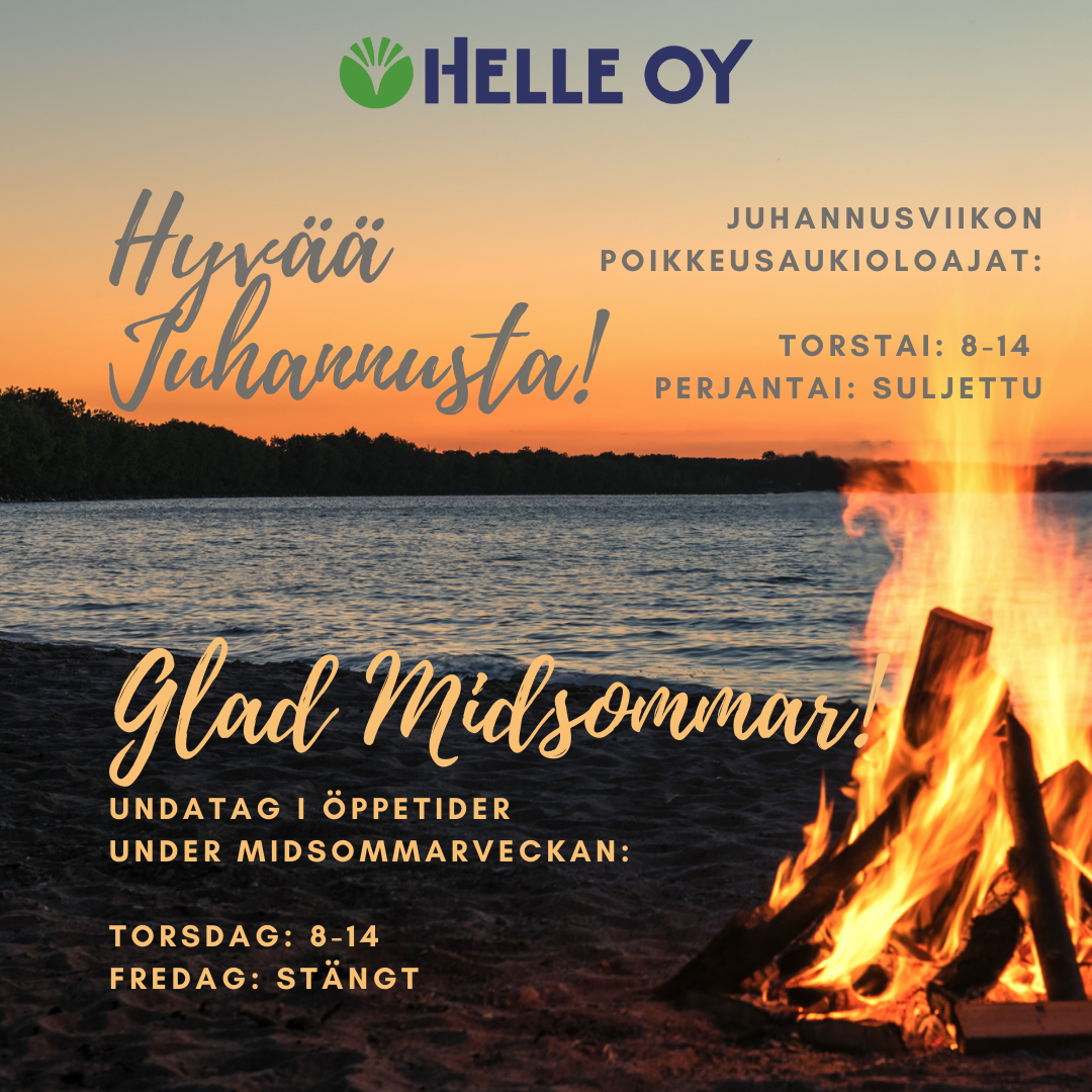 Read more about the article Hyvää juhannusta! Glad Midsommar!